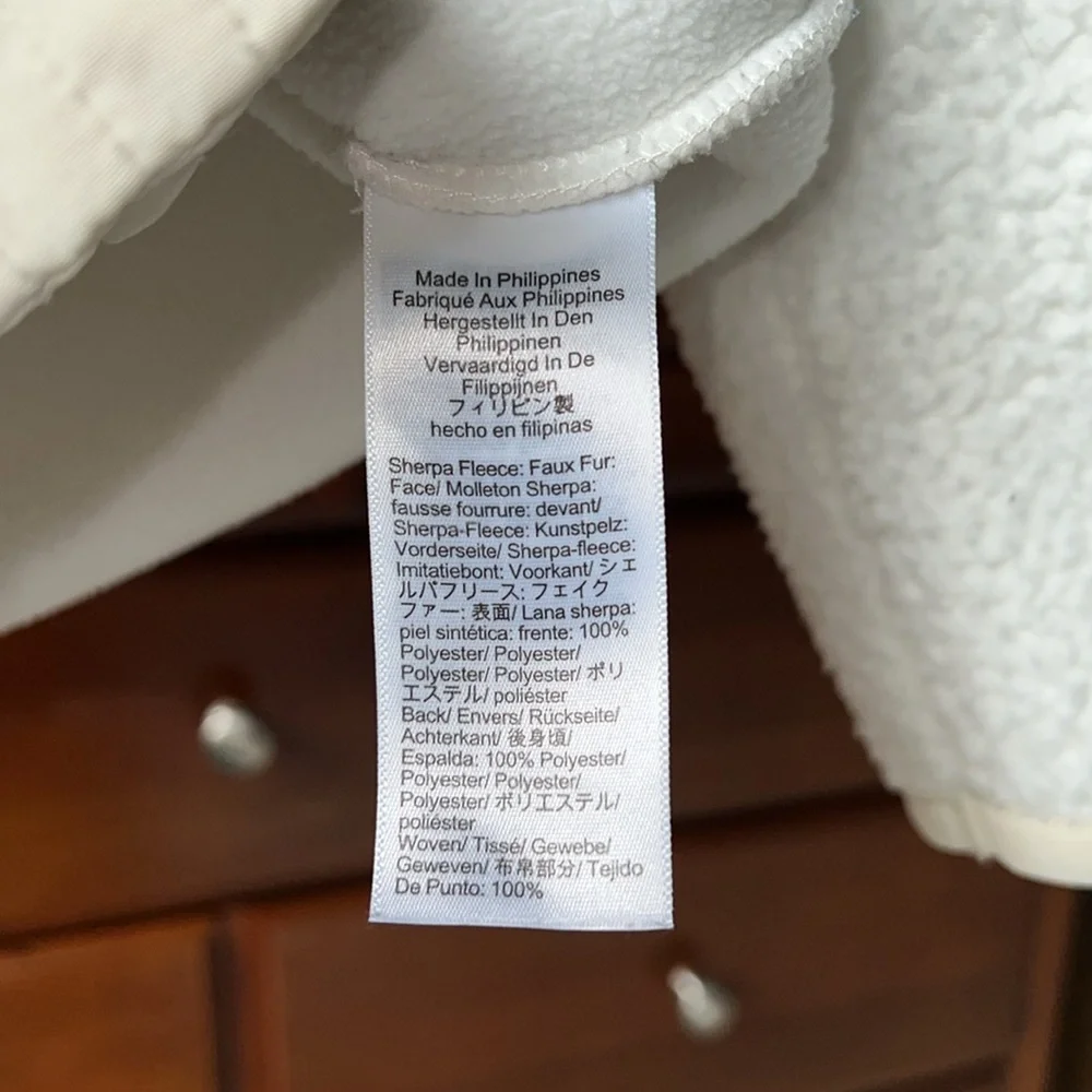 JCrew teddy sherpa lady jacket